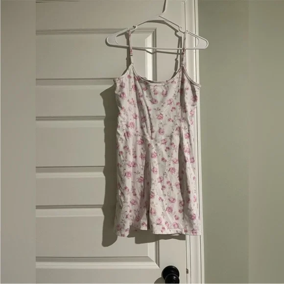 LoveShackFancy workout rose Atticus romper size large - Picture 5 of 6